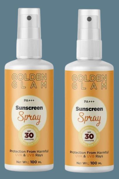 Golden Glam Sunscreen Matte Finish