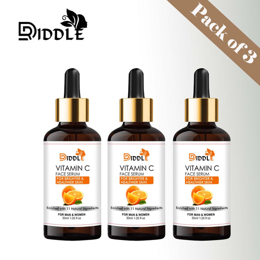 Driddle Professional Vitamin C Face Serum (Pack of 3)